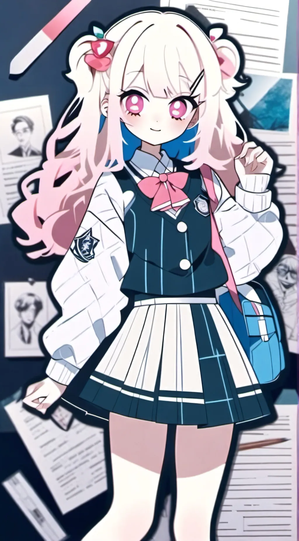 ai character: Mha pick me#1 background