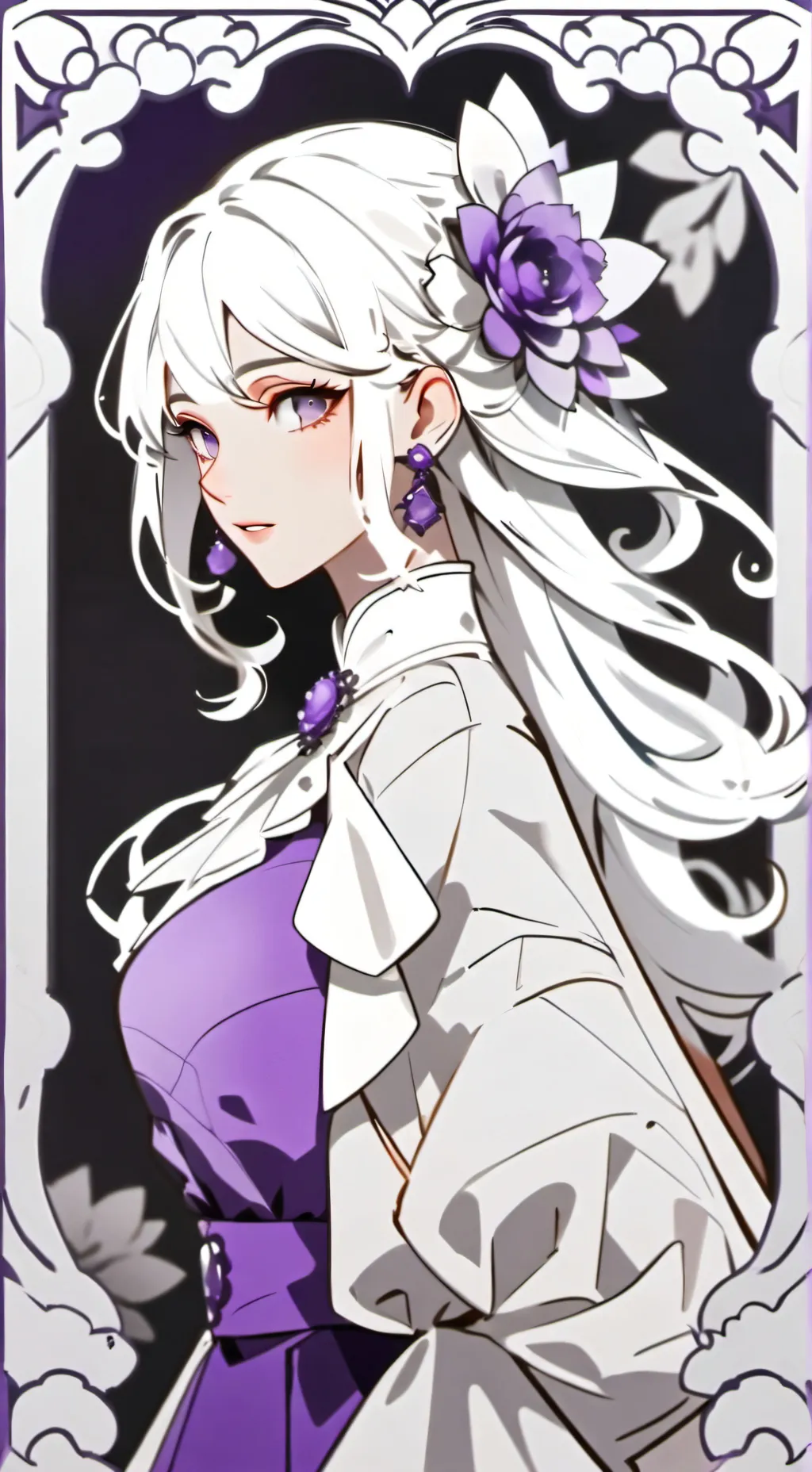 ai character: Lyric Forte background