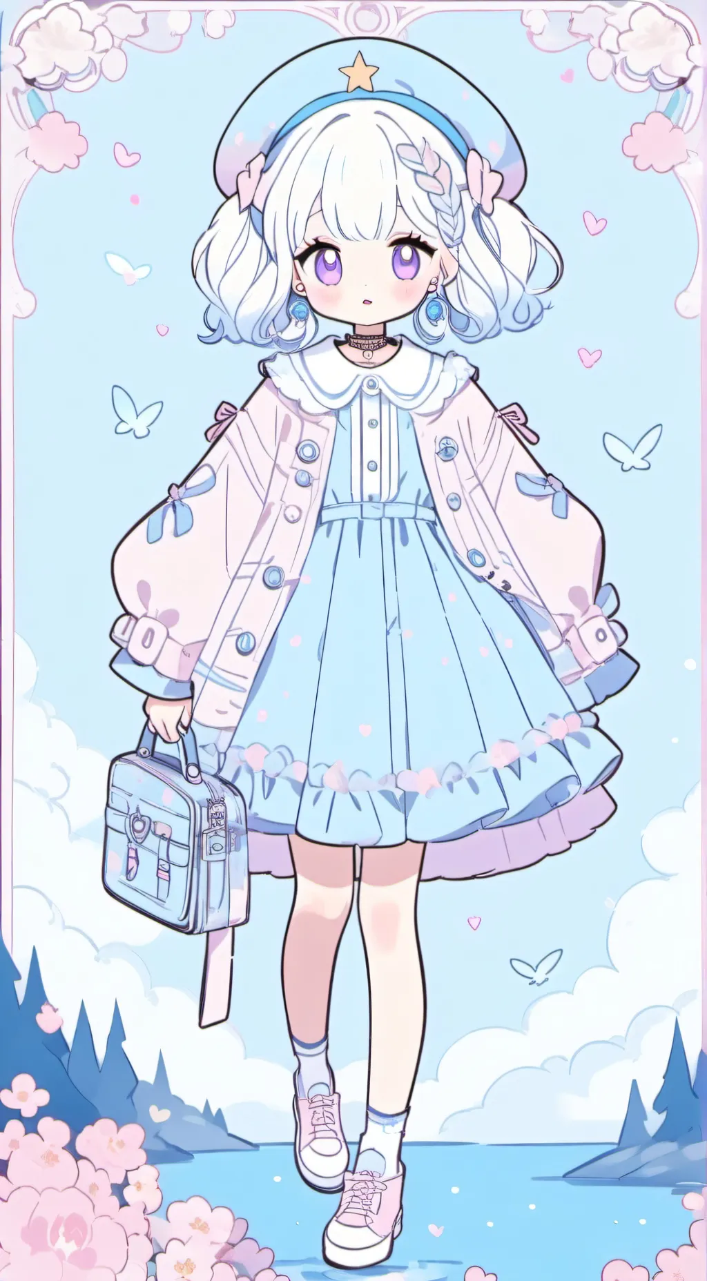 ai character: Настюха 👸 background