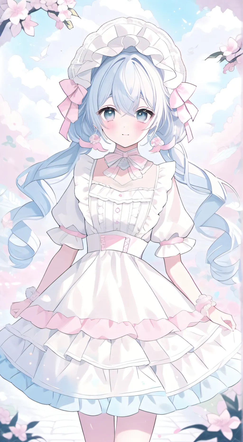 ai character: Yn black background