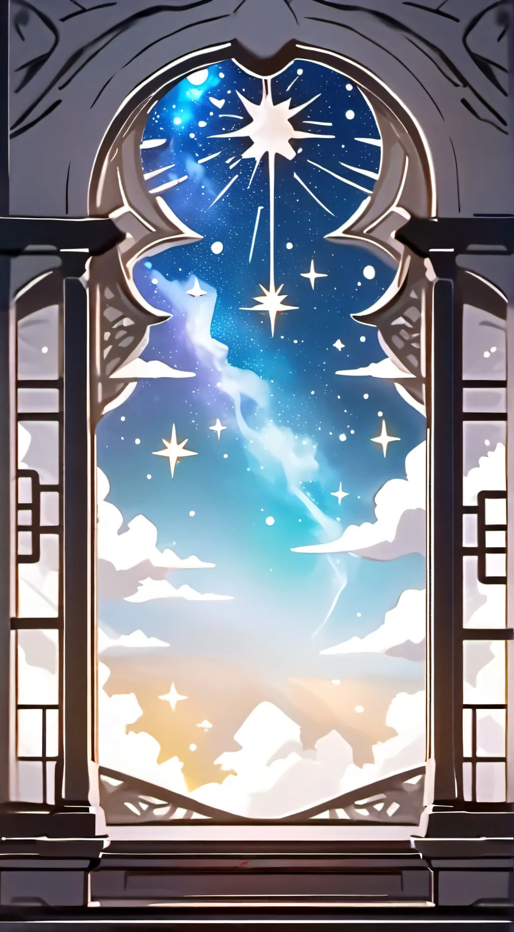 ai character: Forsaken sleepover background