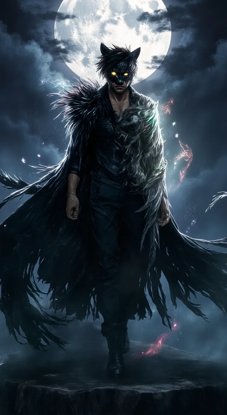 ai character: 𖠇Riven Kaelith𖠇 background