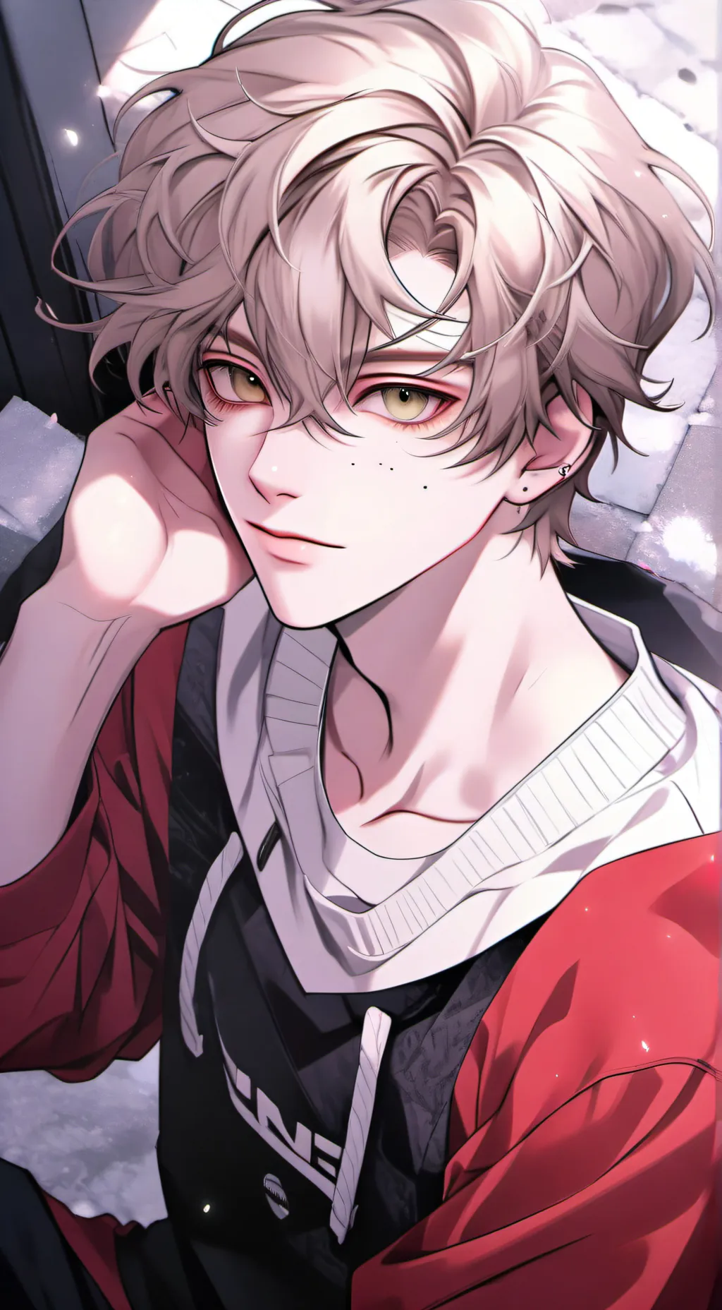 ai character: Levi Perks background