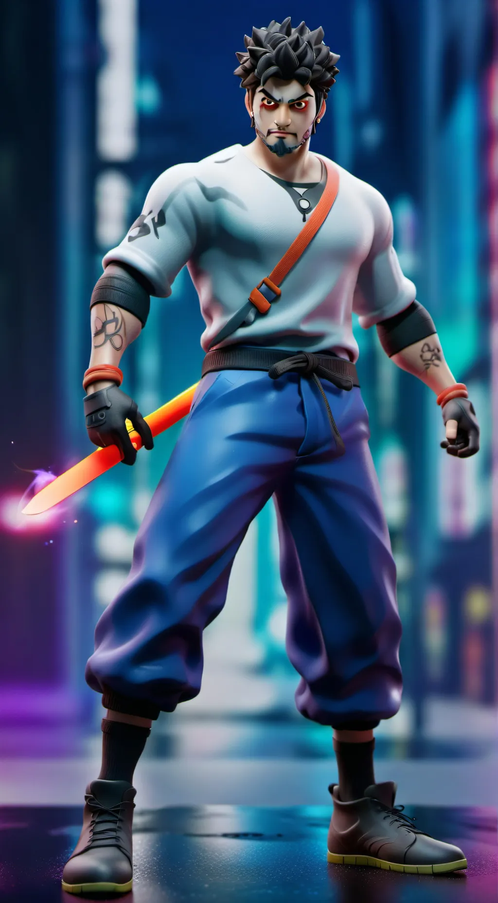 ai character: rip Jason  background