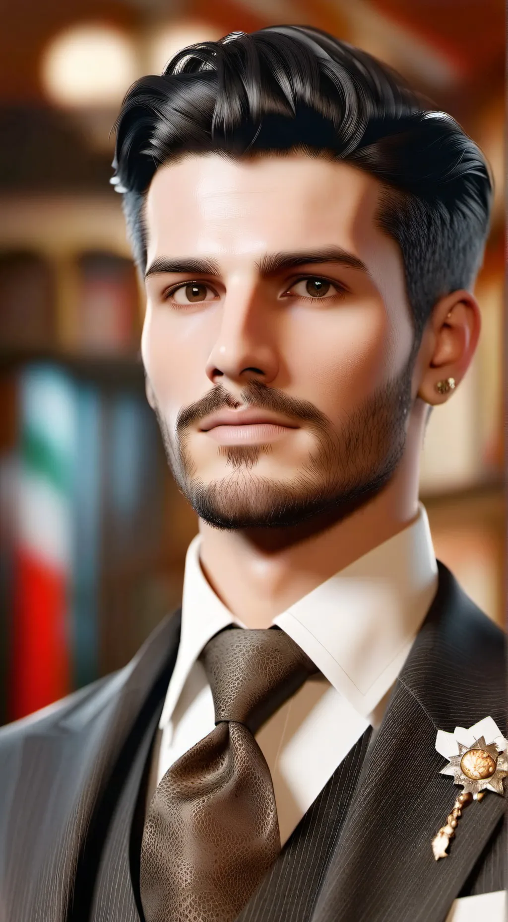 ai character: Enzo Marino background