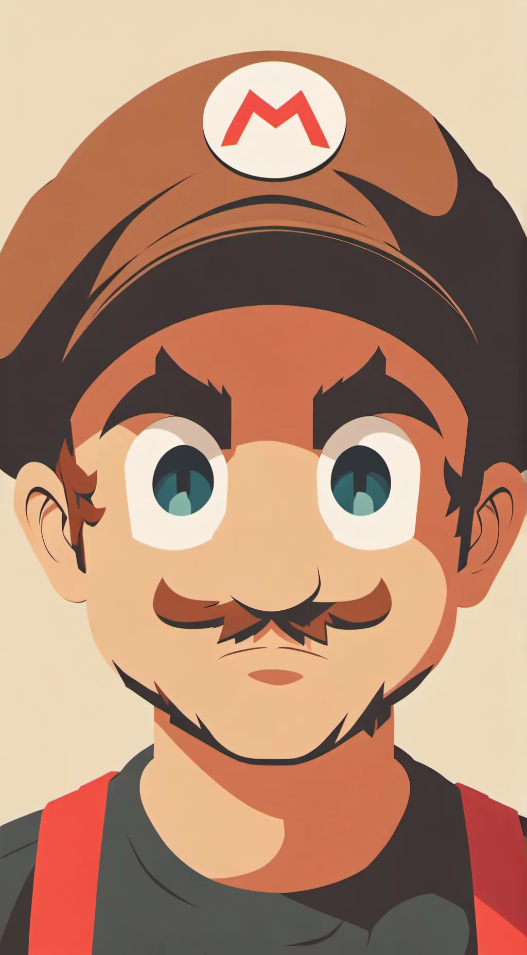ai character: Mario 🍄 background