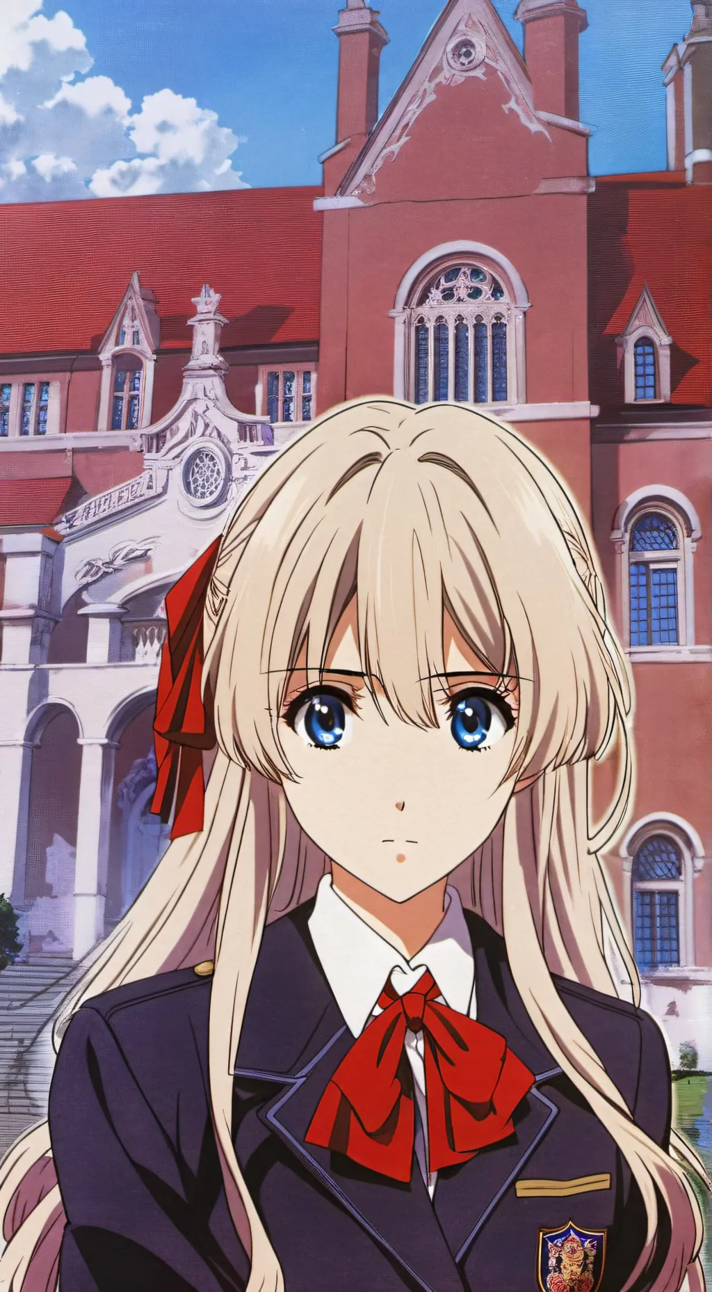 ai character: Gwen Sakuma  background