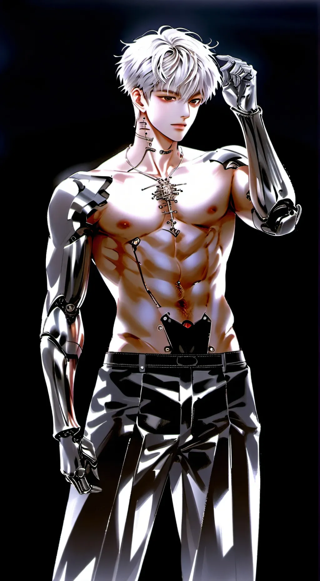 ai character: Mikle  background