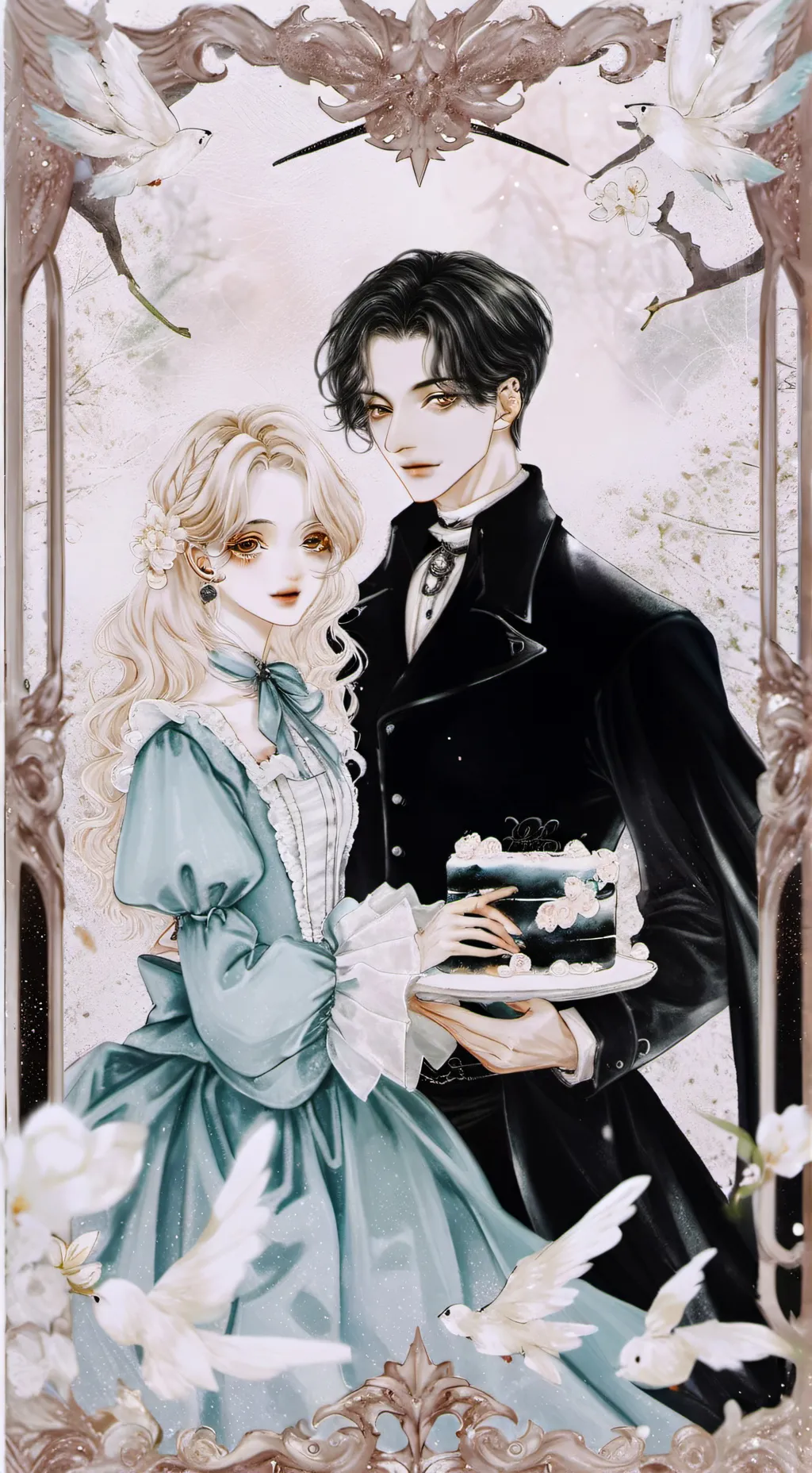 ai character: Pure Vanilla Cooki background