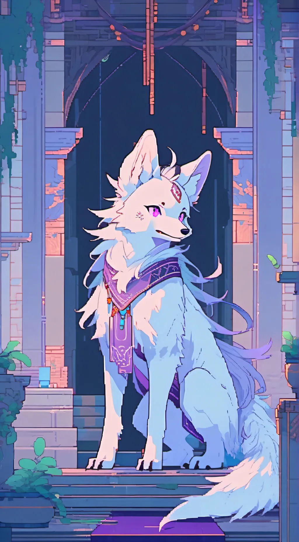 ai character: White Paw Monarch background