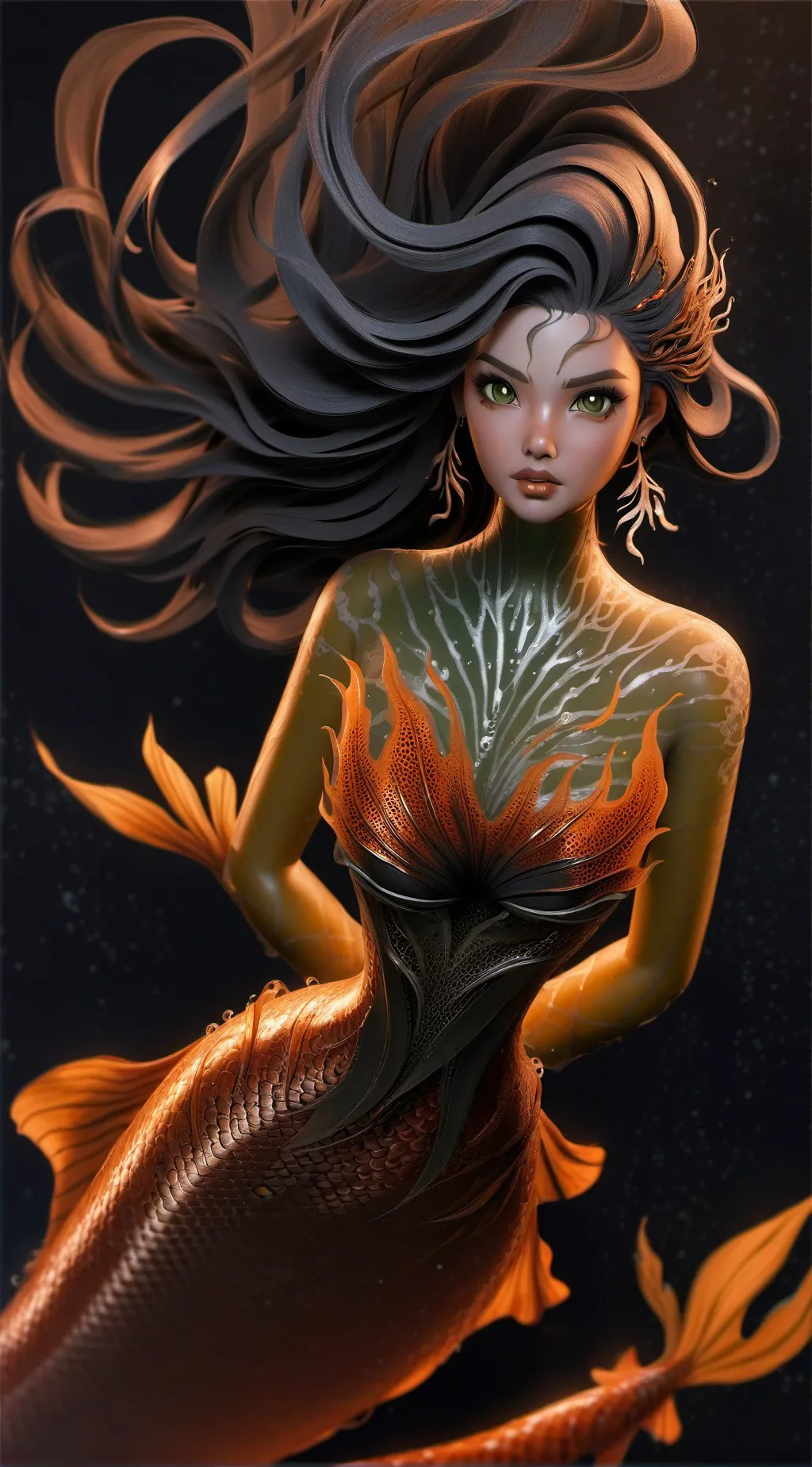 ai character: Siren of the Abyss background