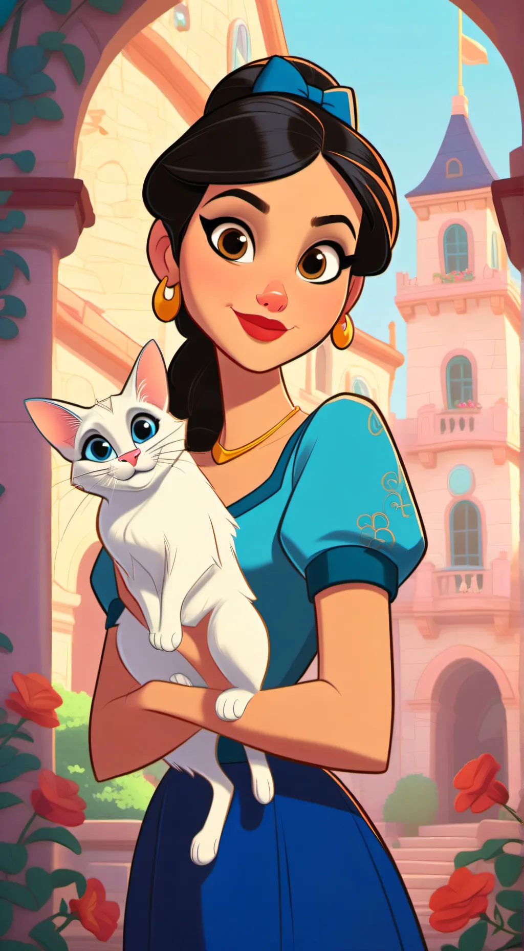 ai character: tu gato xddd  background