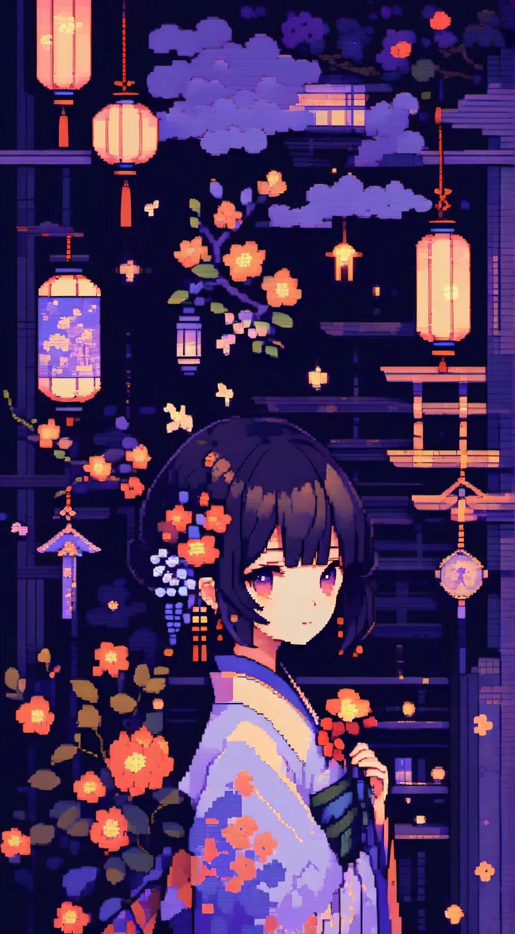 ai character: Shinobu Kocho background