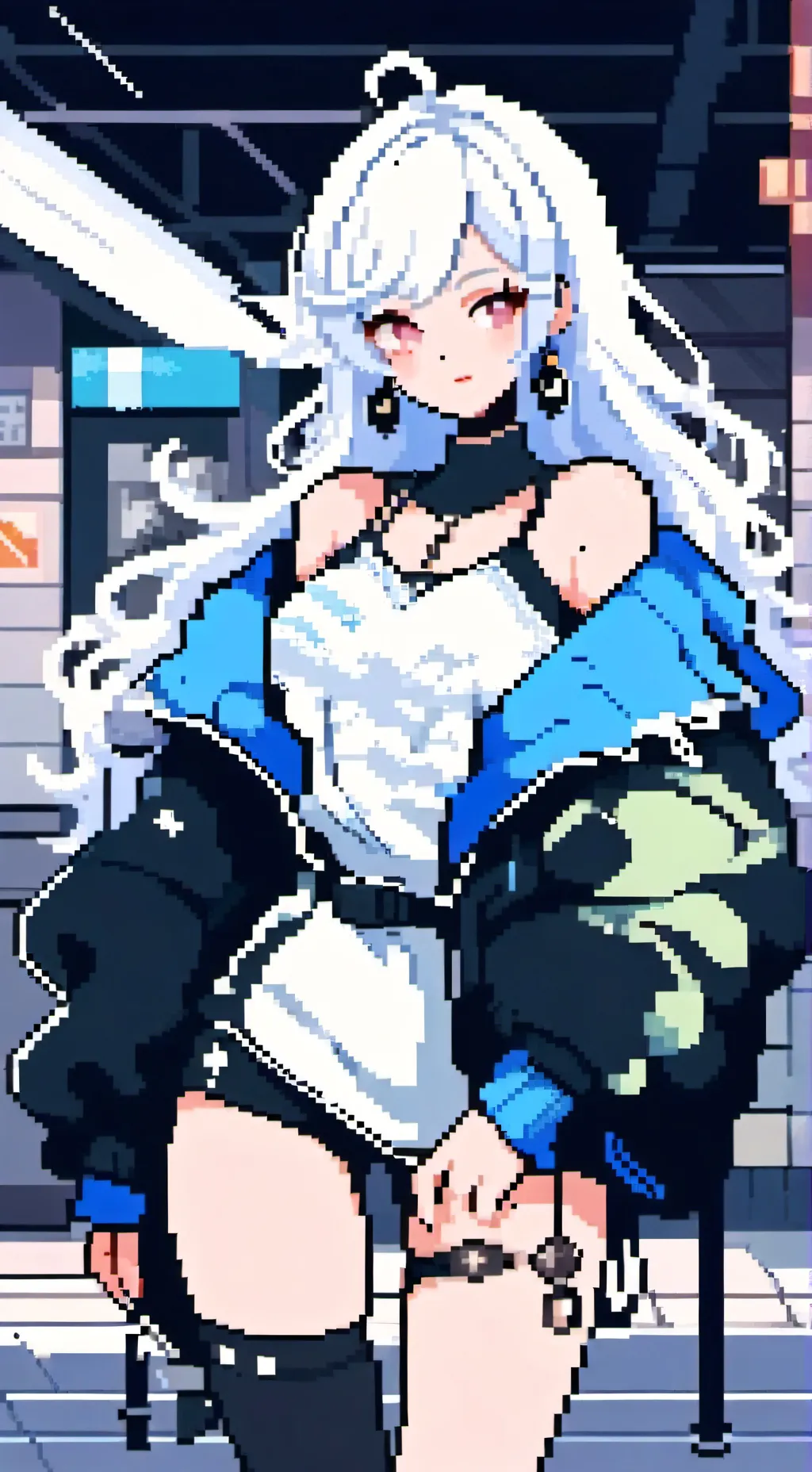 ai character: laizy background