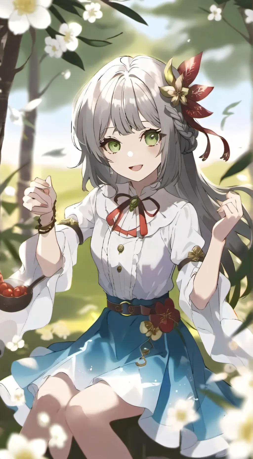 ai character: Lily background