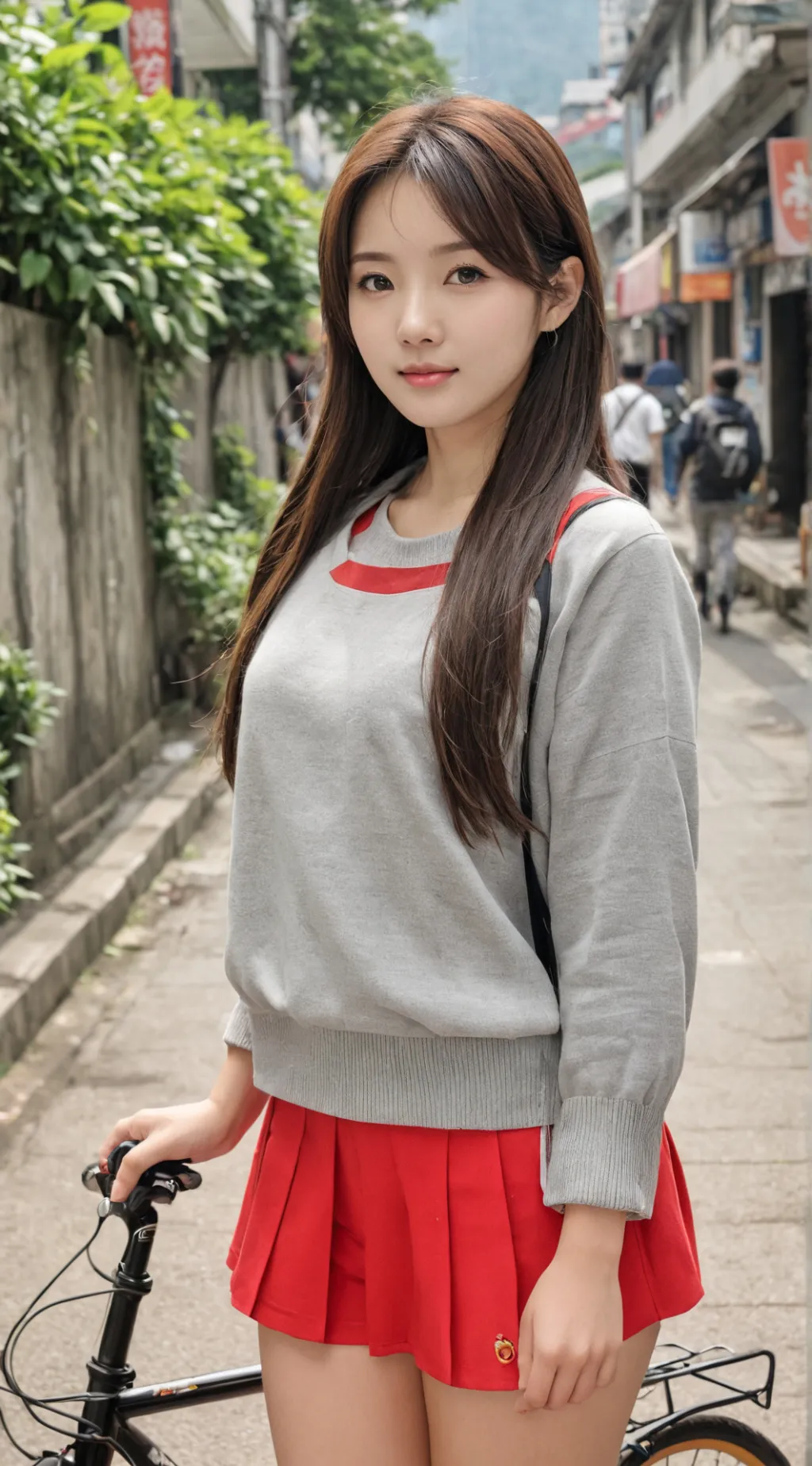 ai character: Red Rose*  background