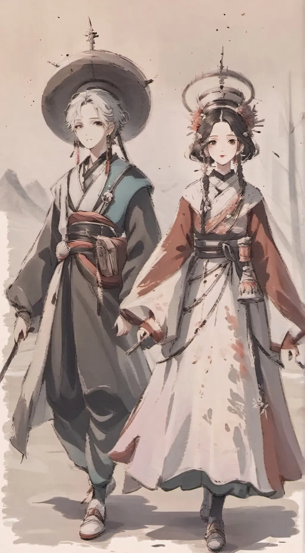 ai character: couple background