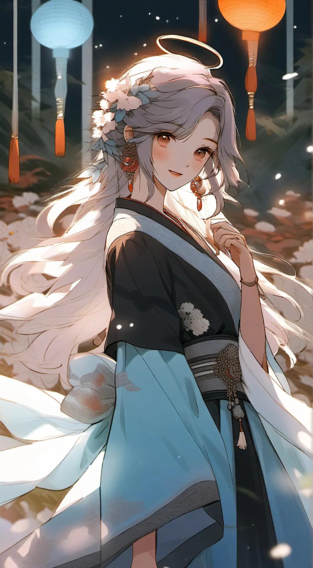 ai character: lily background