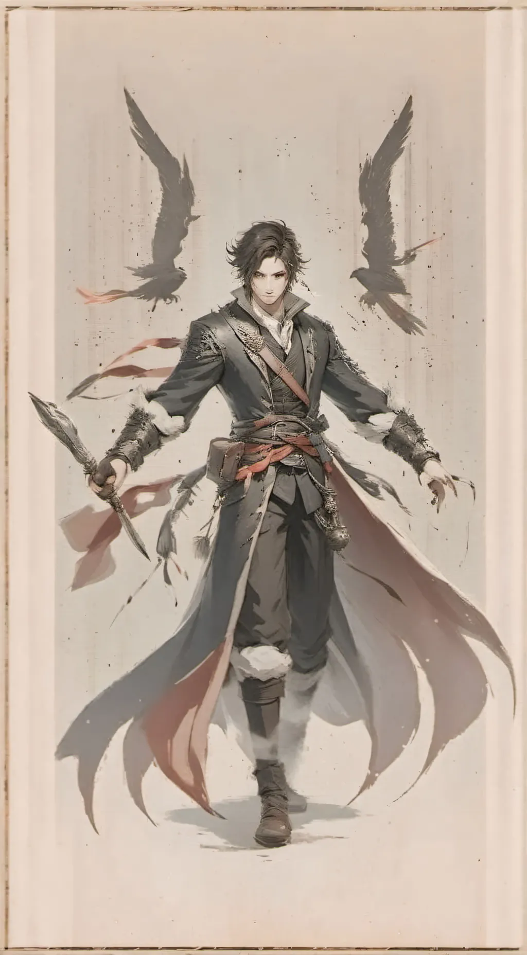ai character: Simo hay  background
