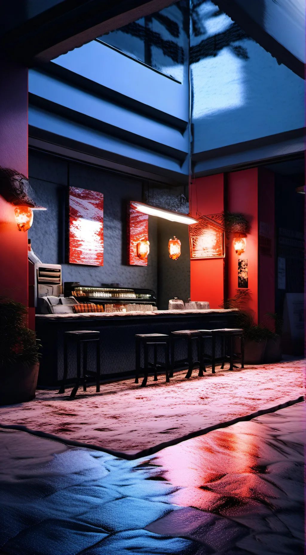 ai character: club Pentagon 😼 background