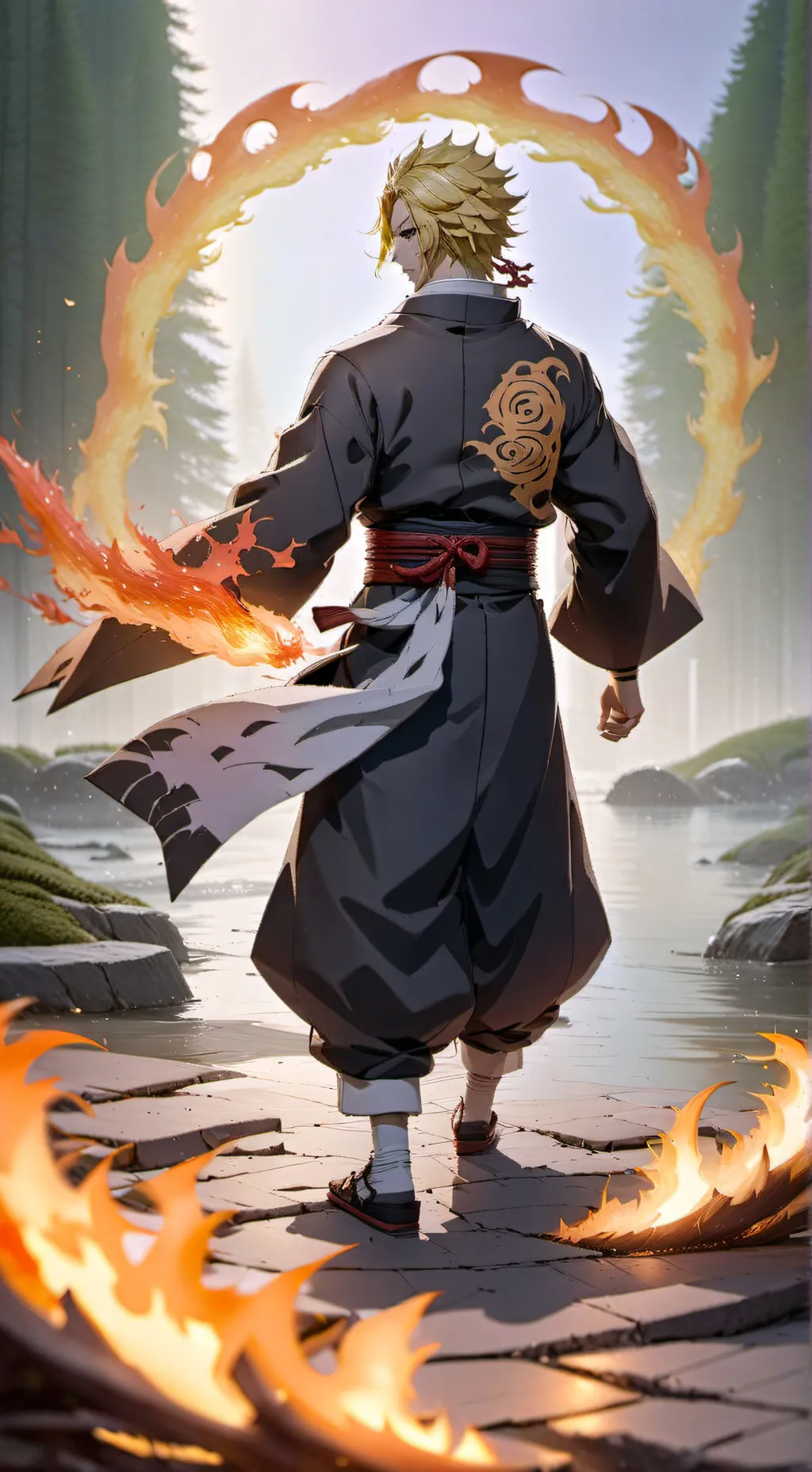ai character: KNY background