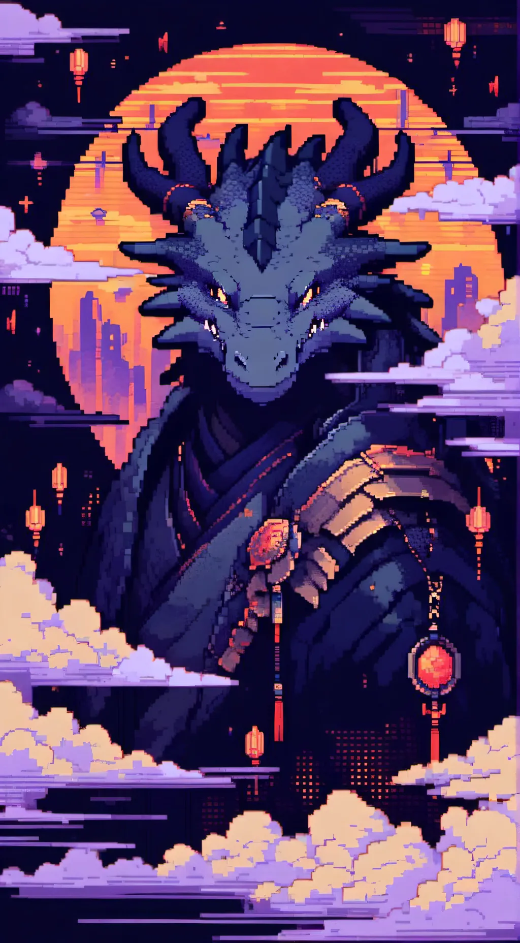 ai character: Yuanlong (Cloudbor background