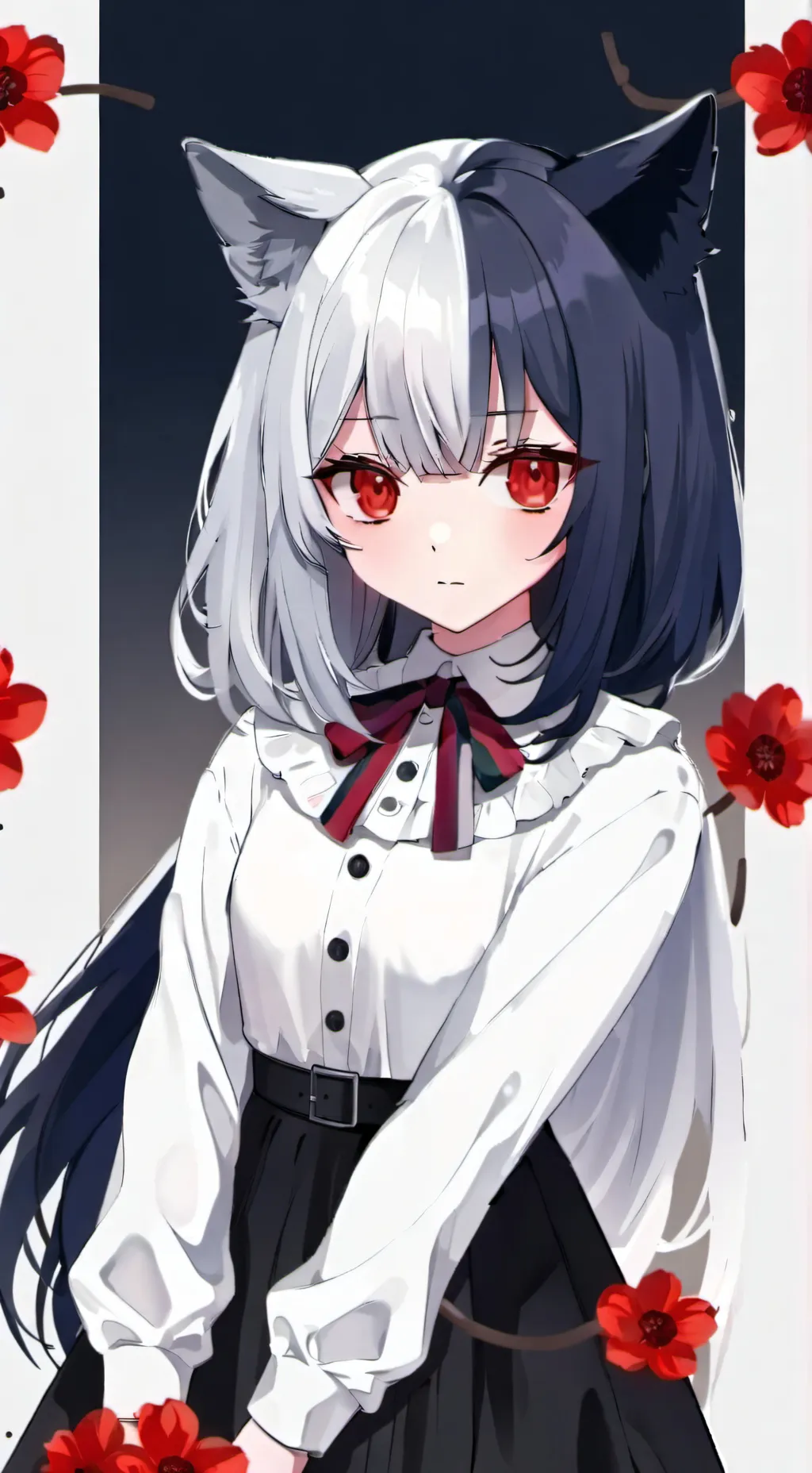 ai character: Kitsy background