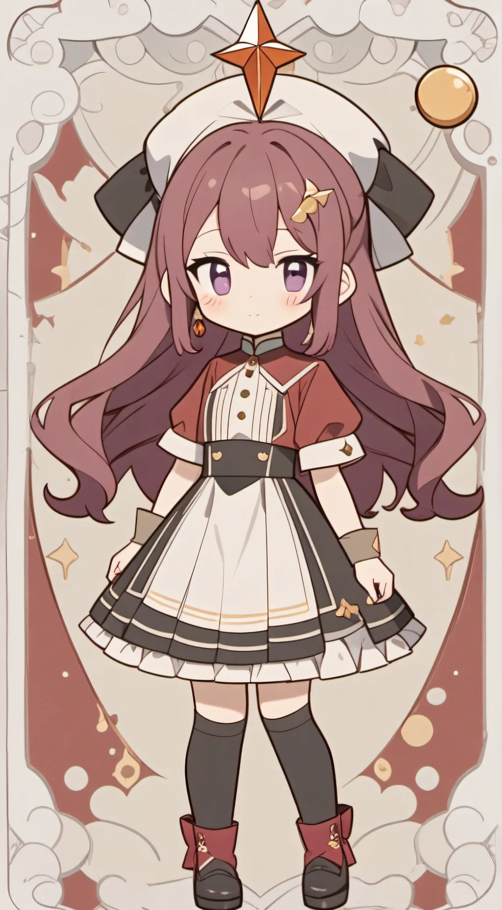 ai character: Kyoko Sakura background