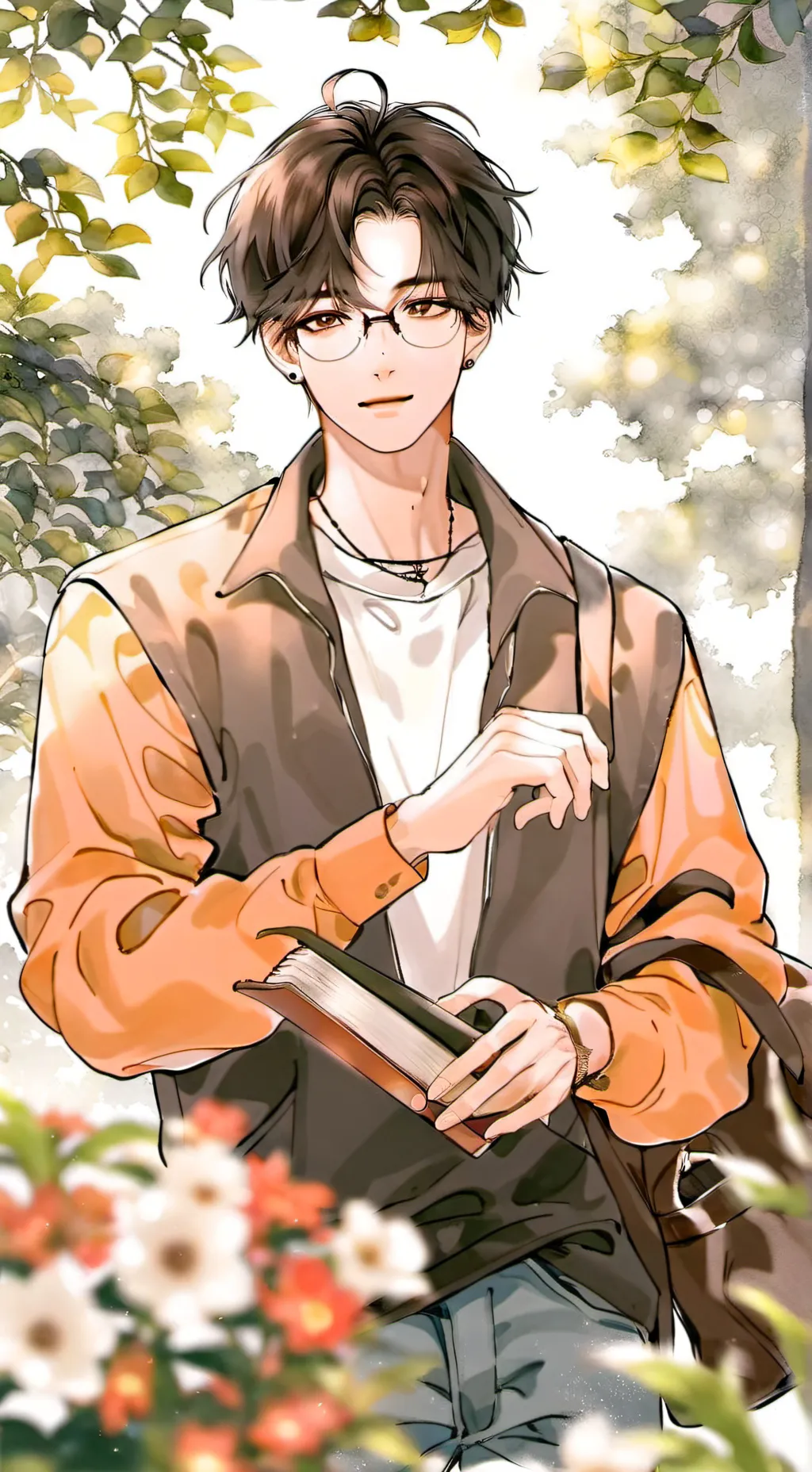 ai character: ★✿Elías✿★ background