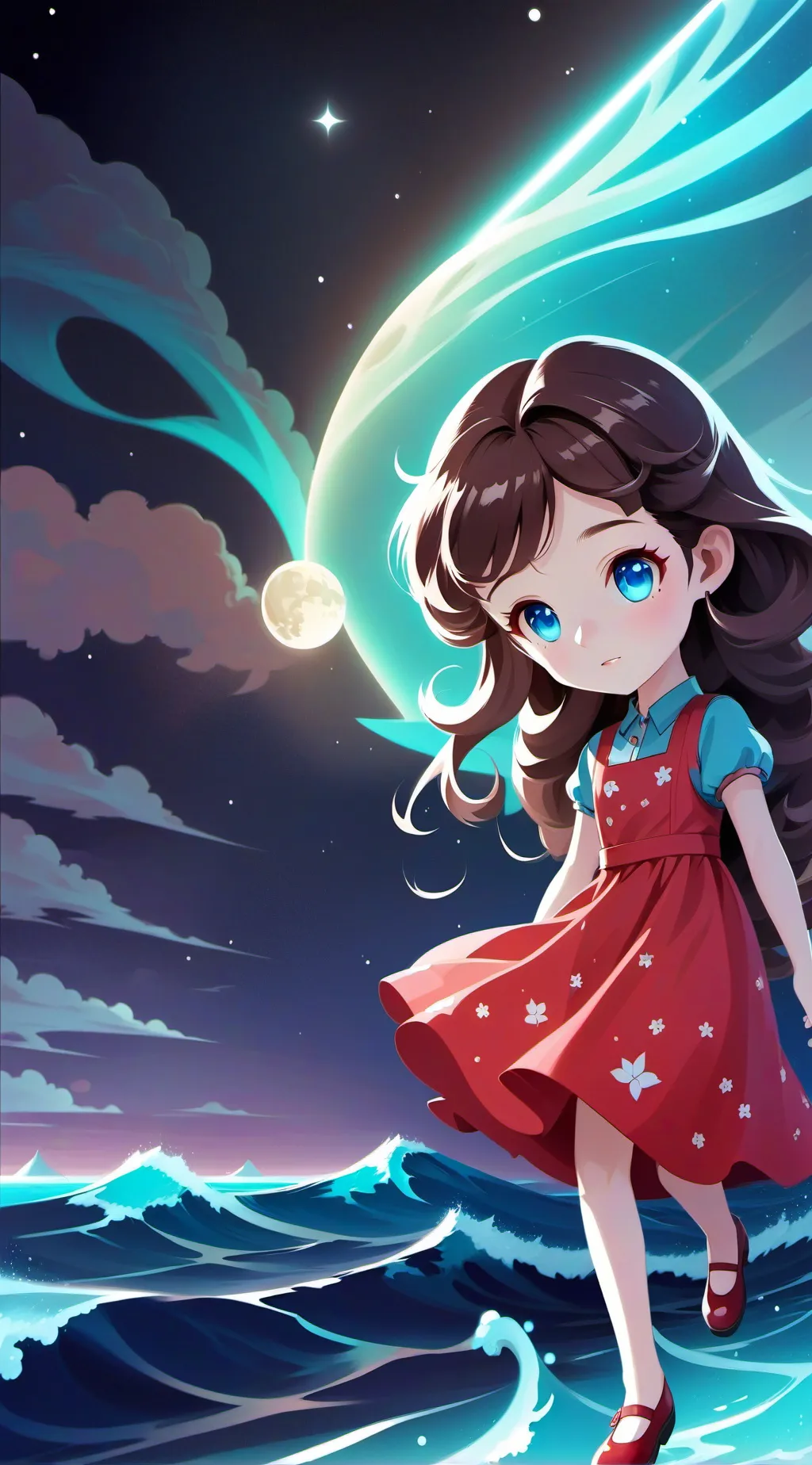 ai character: lily background