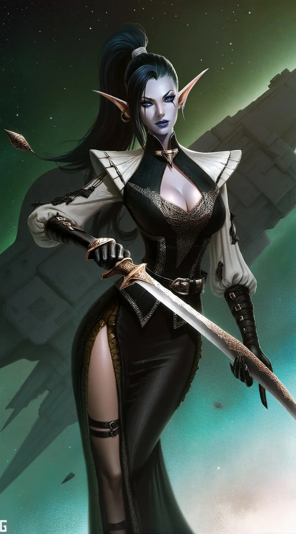 ai character: Maela Blackclaw background