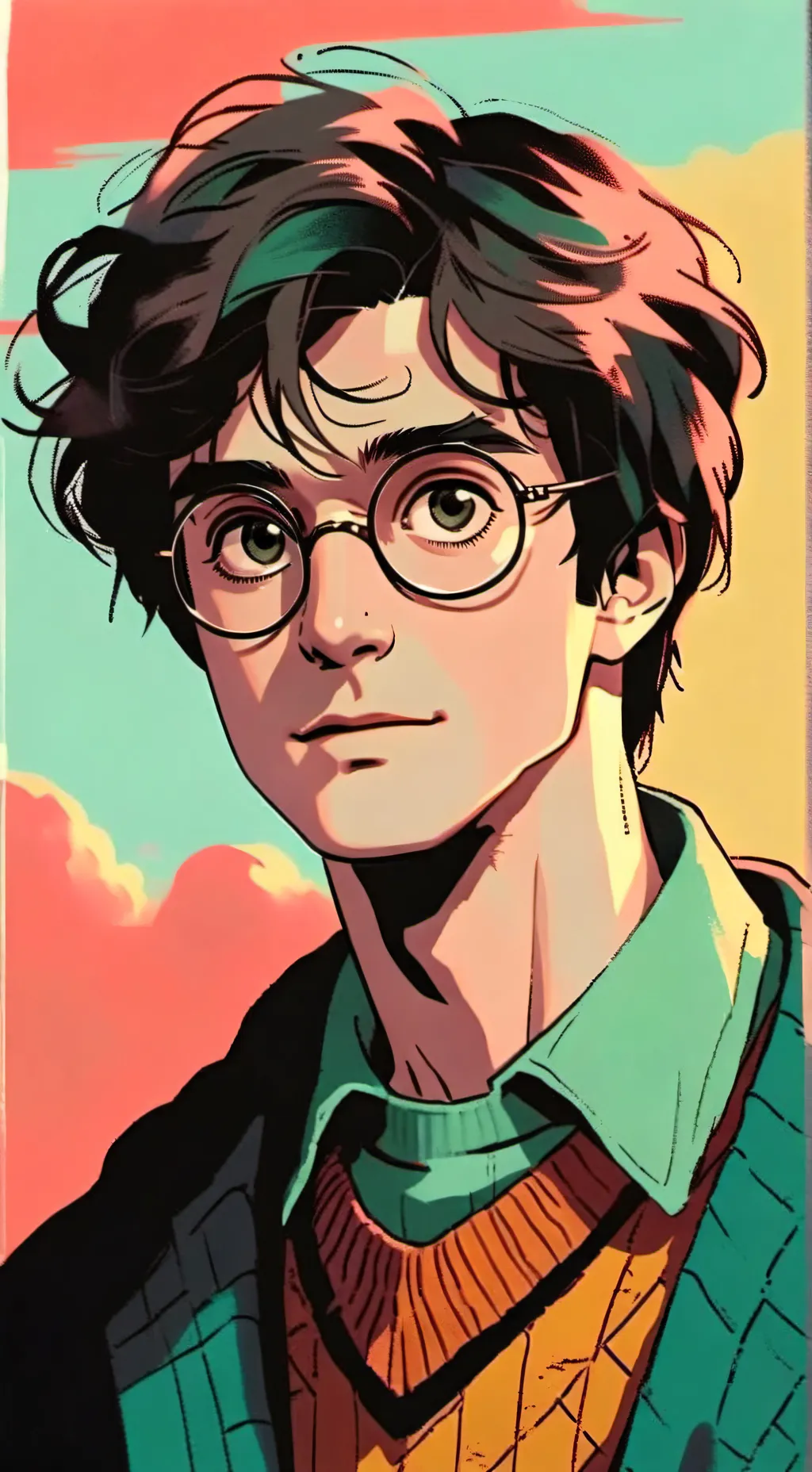 ai character: Harry Potter background