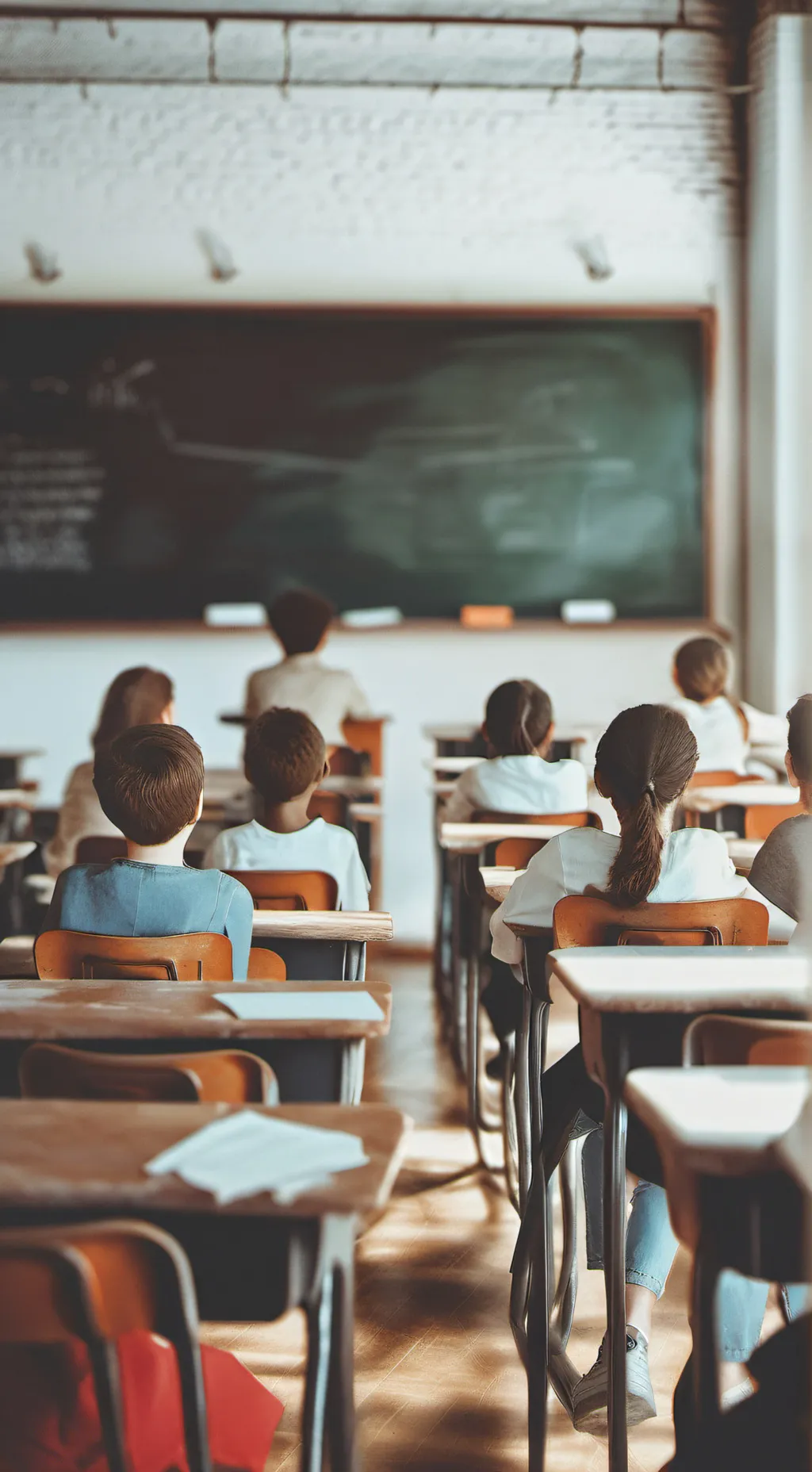 ai character: My classmates irl background