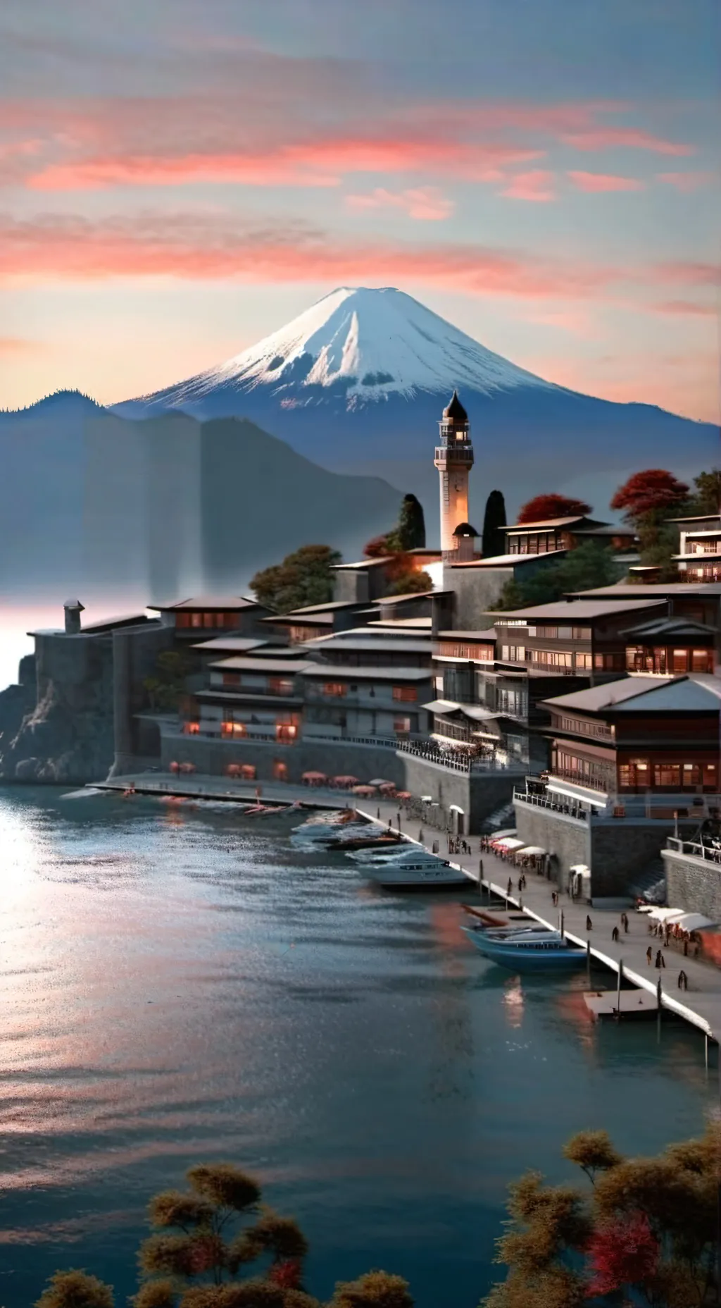 ai character: Napoli City background