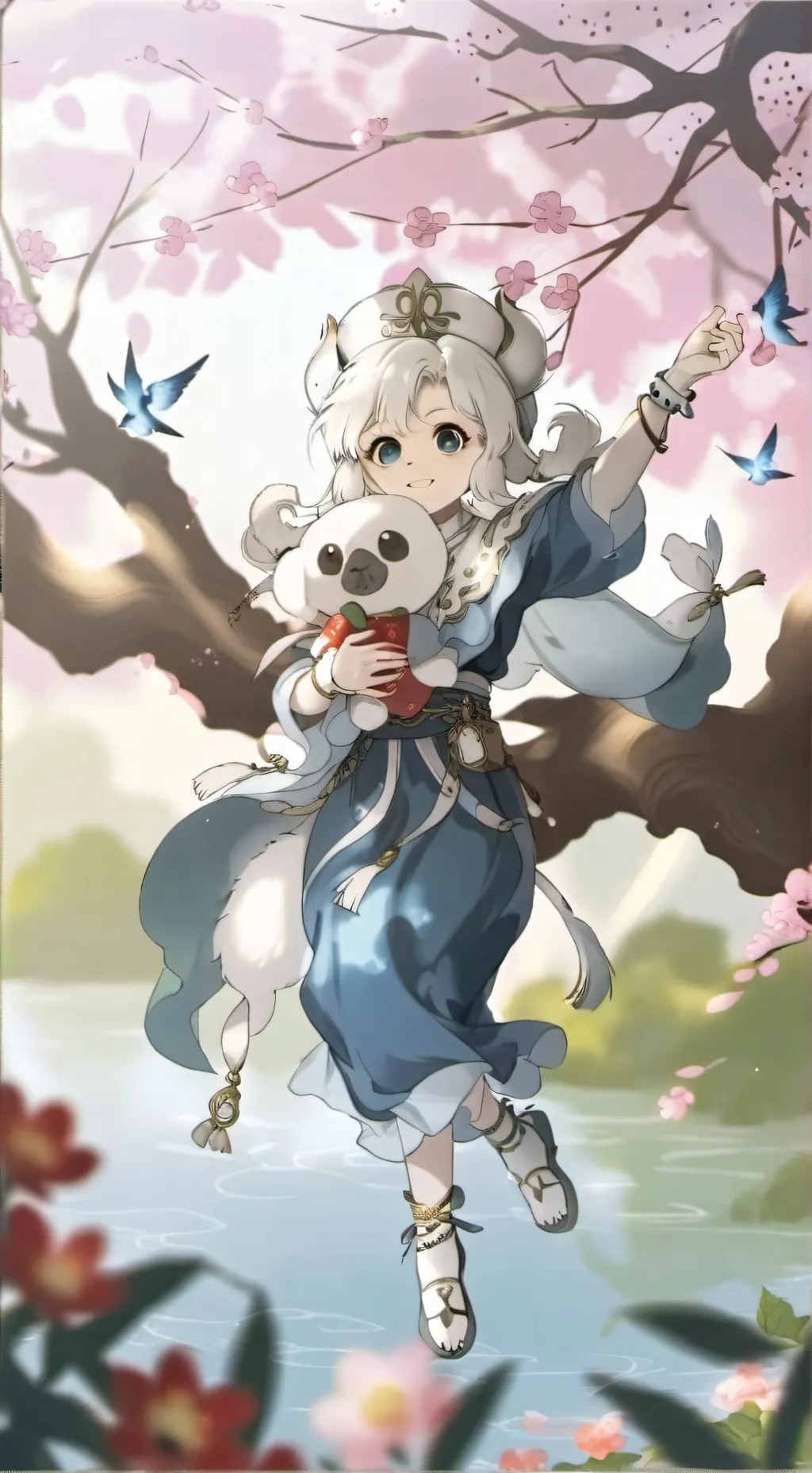 ai character: freya background