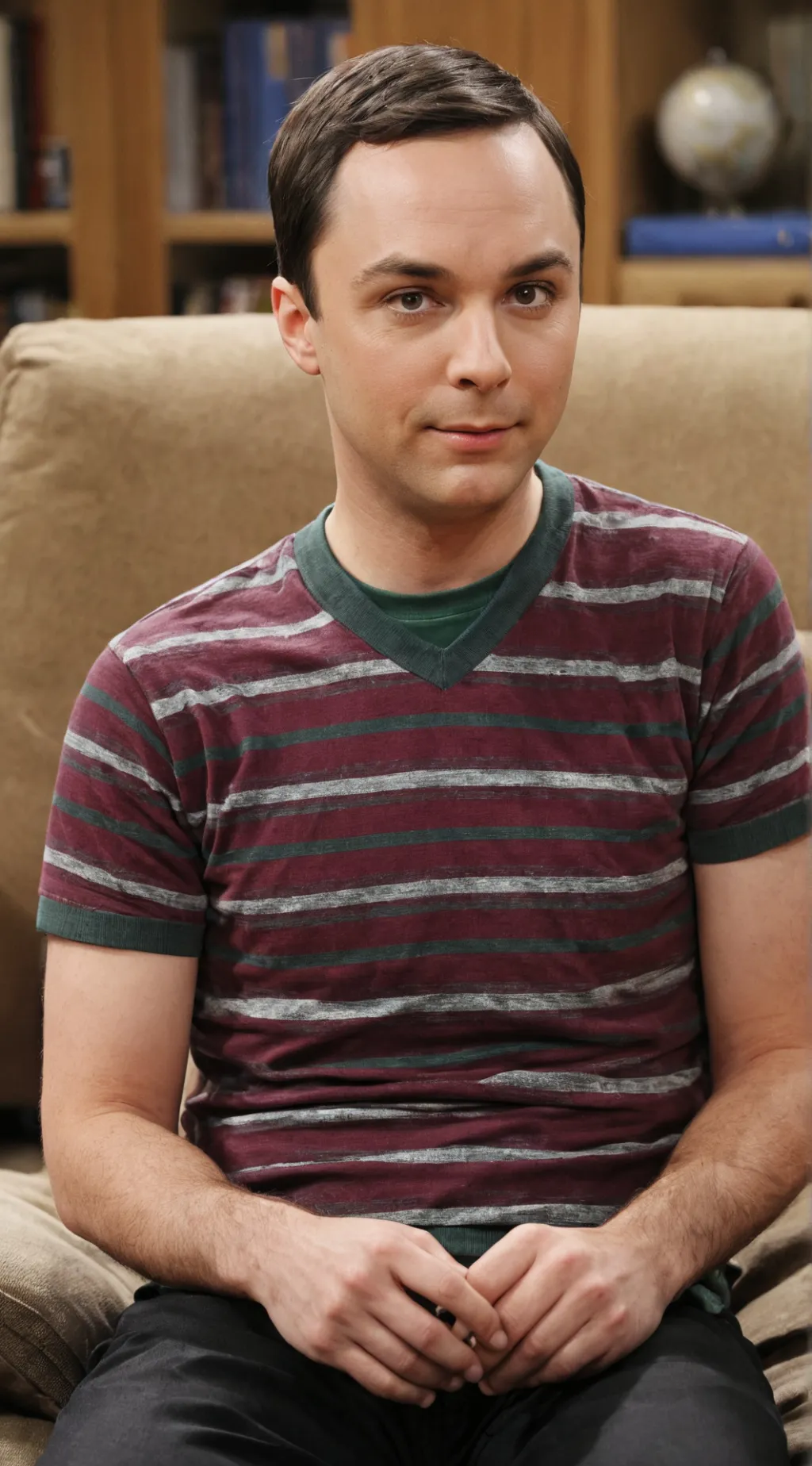 ai character: Sheldon background
