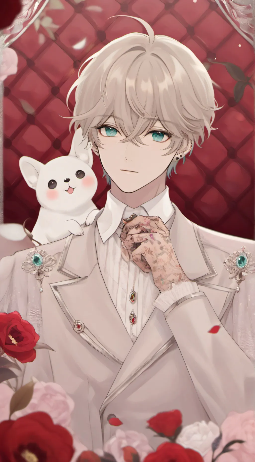 ai character: Adrian  background