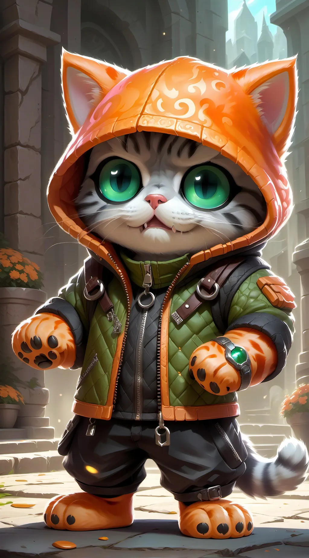 ai character: TITO 22G background