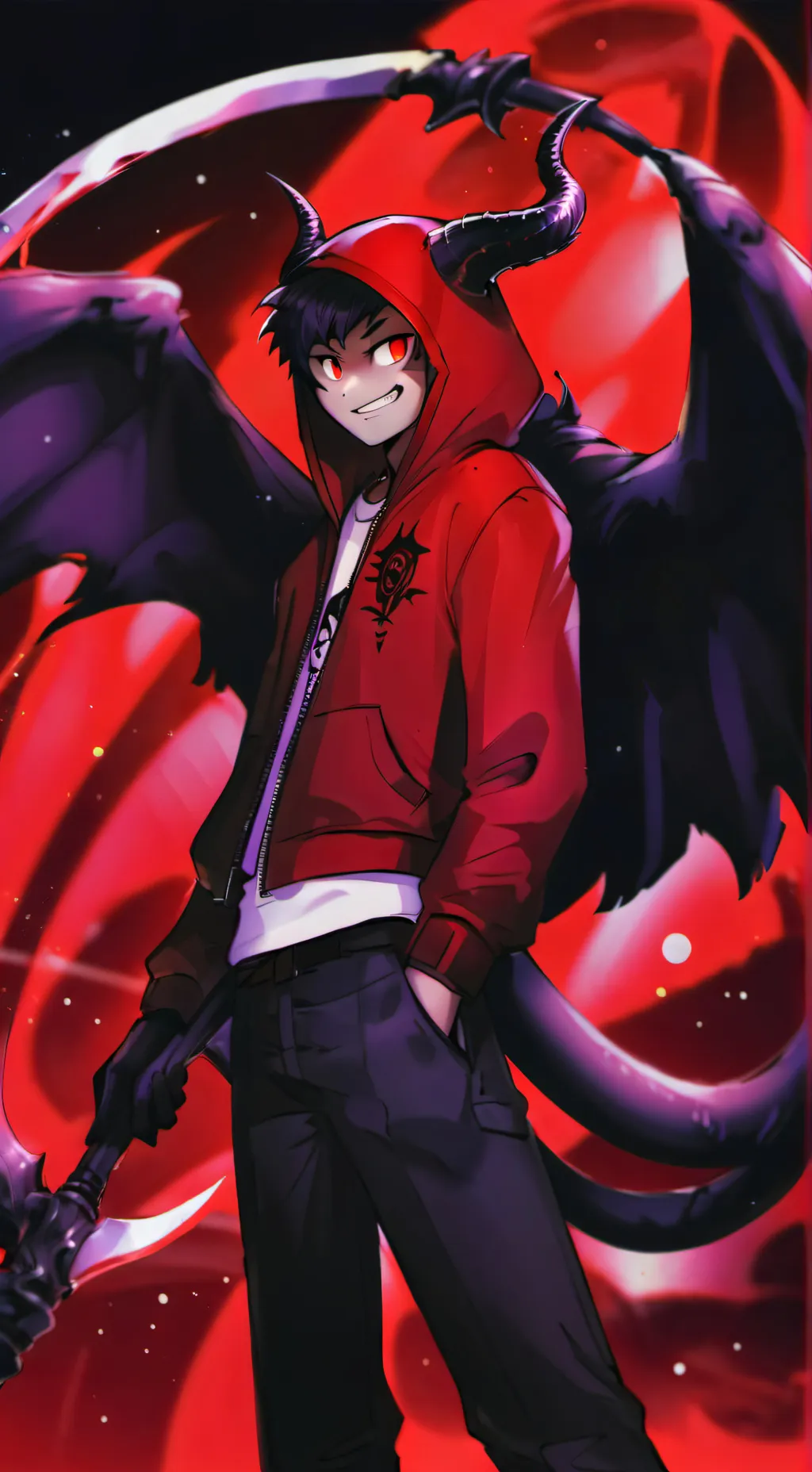 ai character: xDemon  background