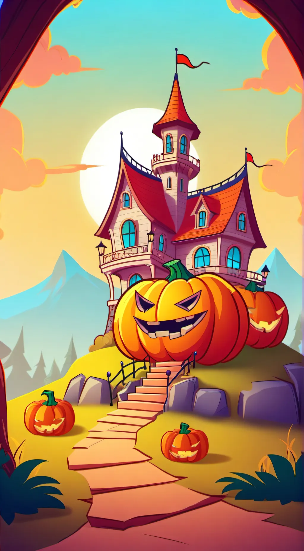ai character: Laya Cat Costume background