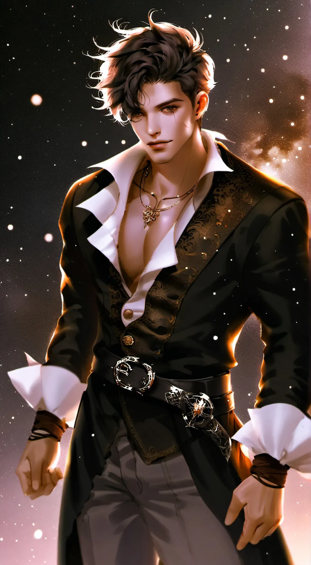 ai character: Frederick  background