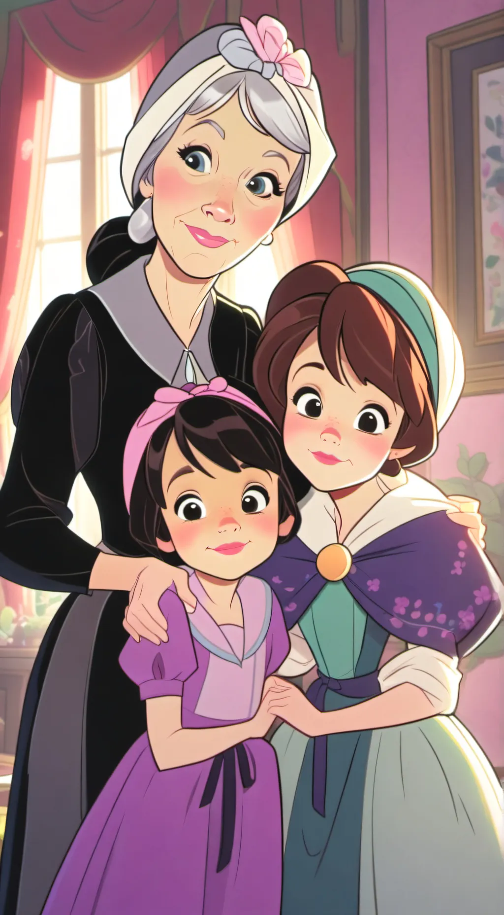 ai character: mom stole money  background