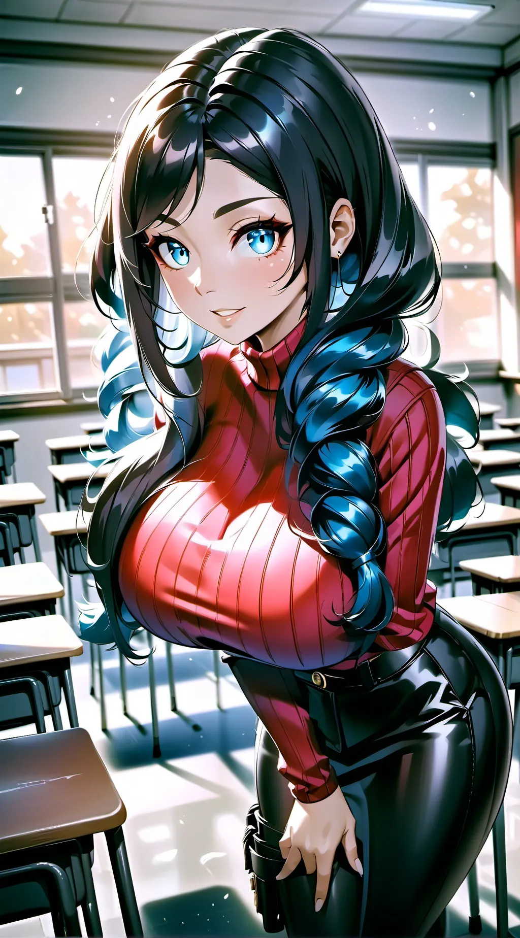 ai character: Lilly background