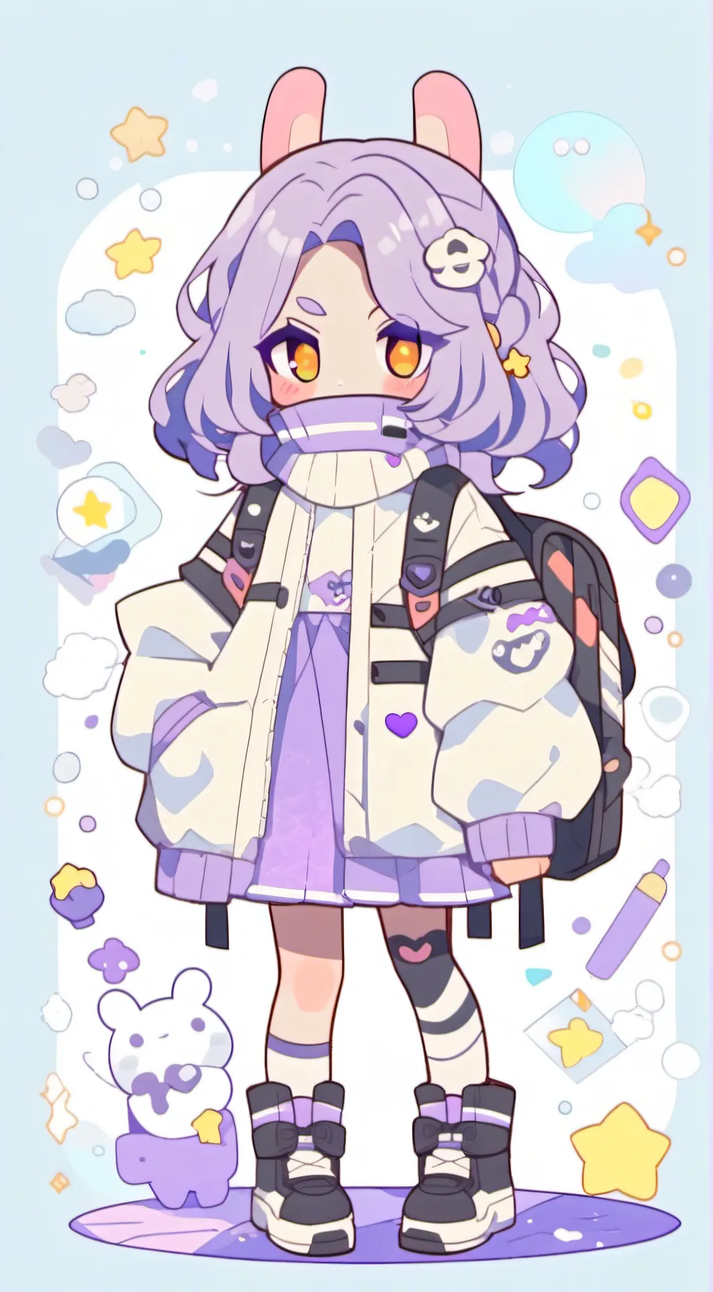 ai character: ~🍄𝓜𝓲𝓵𝓸🍄~ background