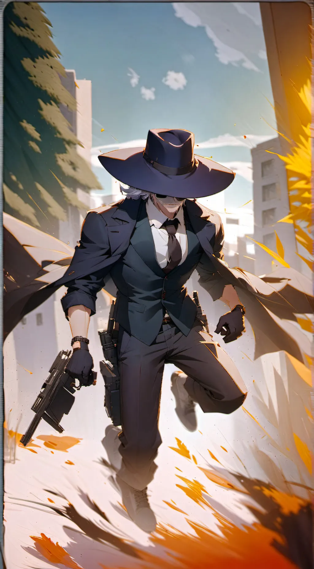 ai character: Chance  background