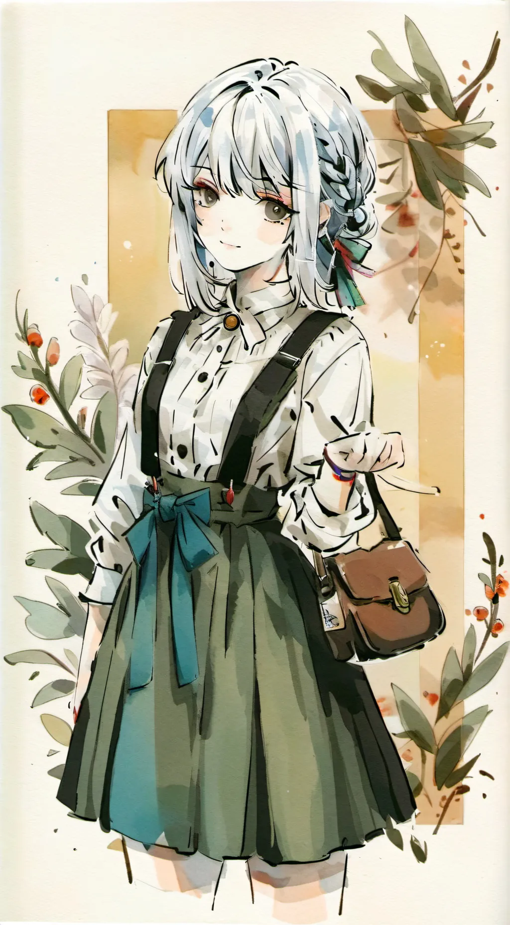 ai character: Girlfriend background