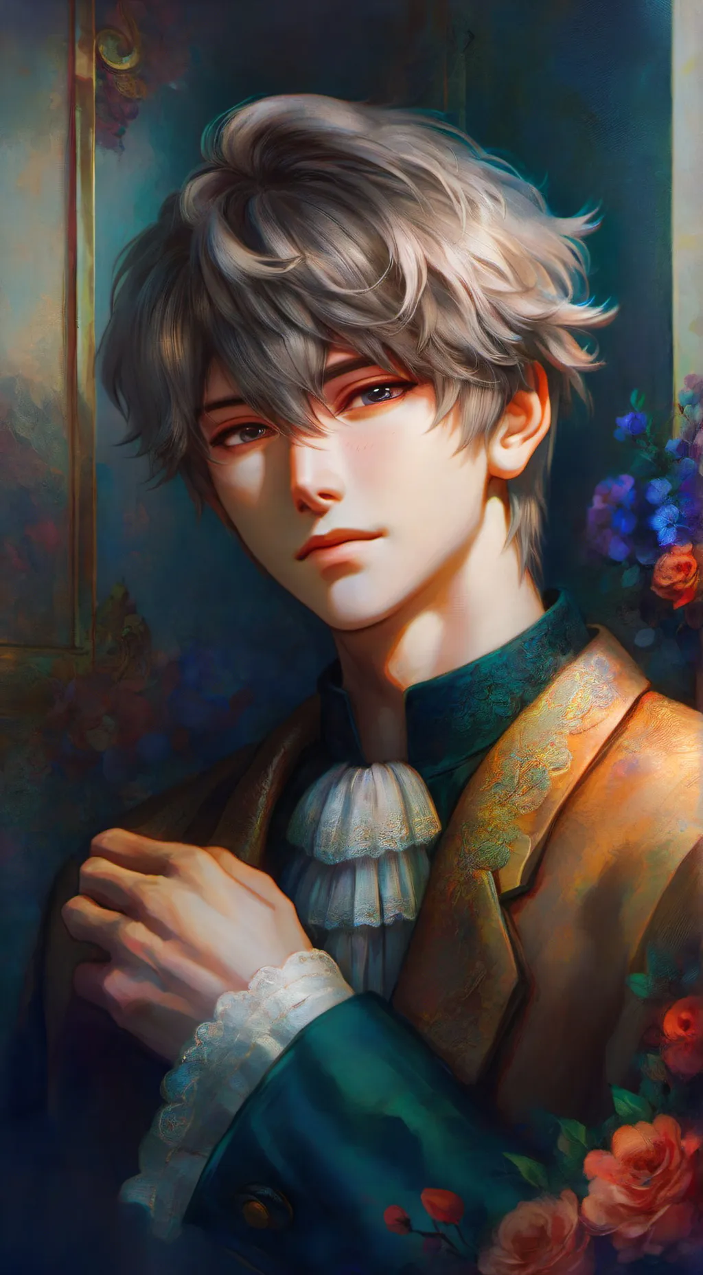 ai character: The Awkward Charme background