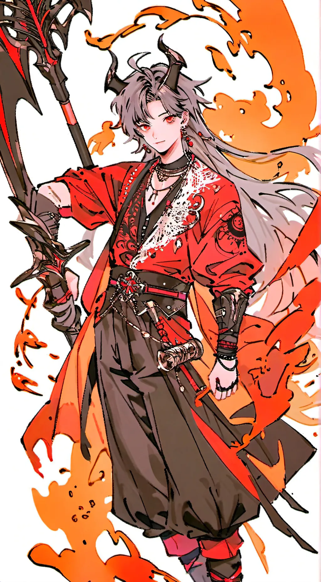 ai character: WOF X KPDH background