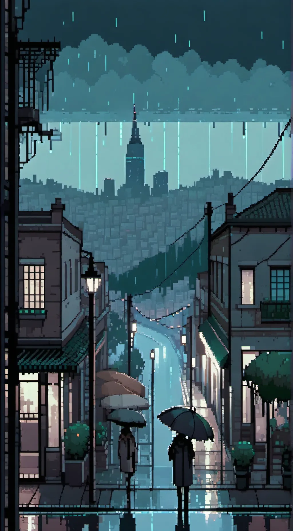ai character: ★the outside★ background