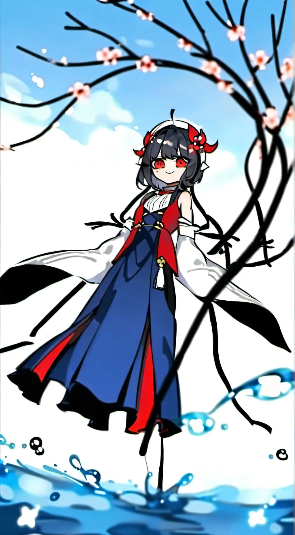ai character: estela  background